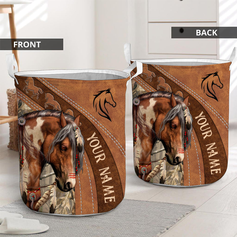 Love Horses - Personalized Horse Storage Basket