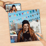 Custom Photo - Personalized Aunt Paint By Numbers Kit