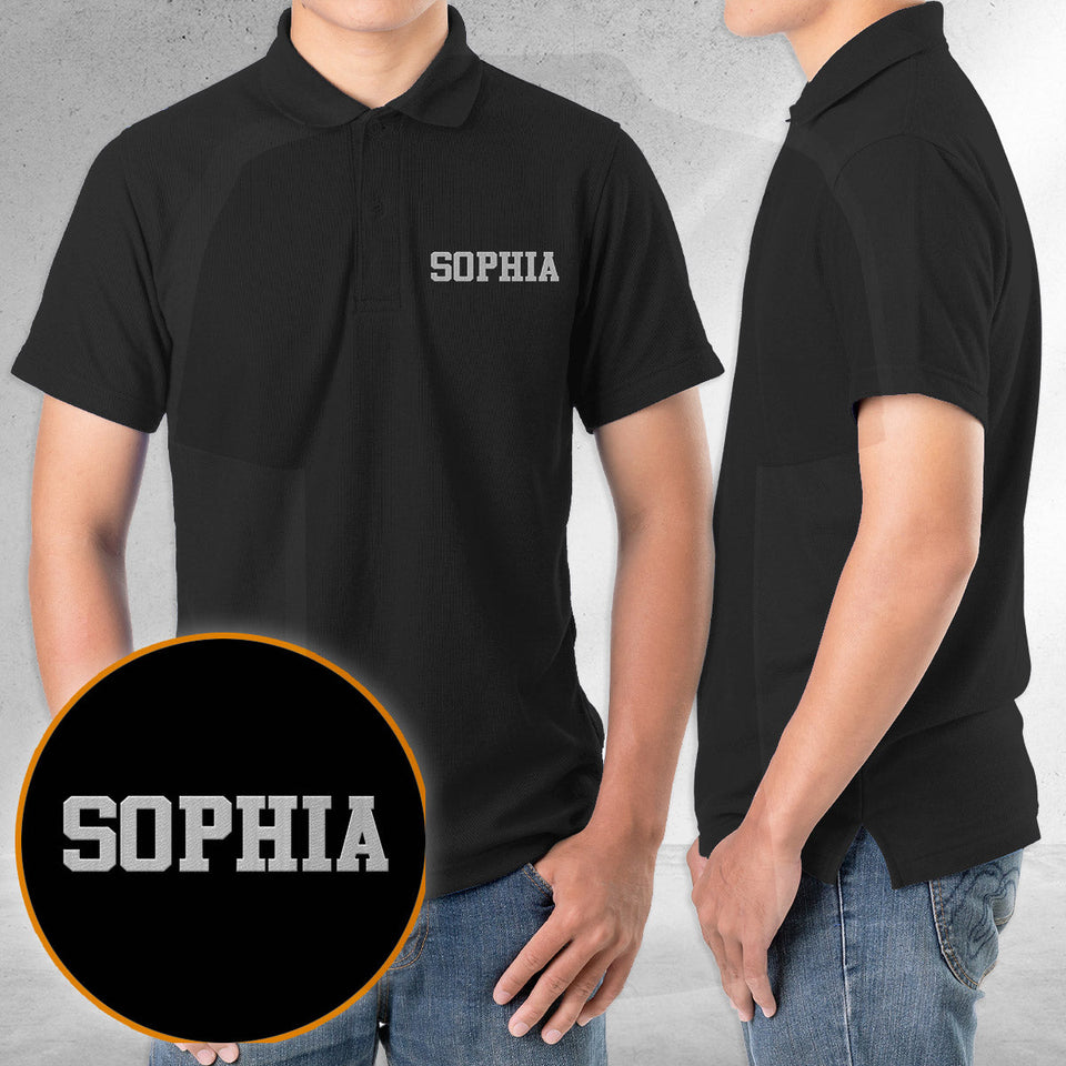 Custom Name - Personalized Daughter Embroidered Polo Shirt