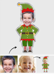 My Grandson - Personalized Christmas Shaped Pillow
