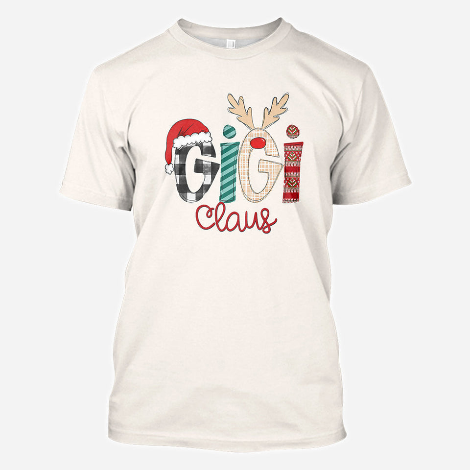 Gigi Claus - Personalized Grandma All Over Shirt
