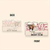 This Is Us - Couple gift for husband, wife, girlfriend, boyfriend - Personalized Custom Shaped Acrylic Plaque
