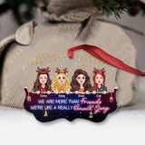 We're Like A Small Gang - Personalized Bestie Transparent Ornament