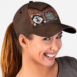 Dog Cat Personalized Cap - Gift for dog lovers, dog lover, cat lover - Personalized Classic Cap