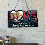 This Is Us - Couple gift for husband, wife, boyfriend, girlfriend - Personalized Wood Sign