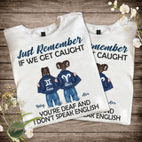 Trouble Together - Personalized Bestie T-shirt And Hoodie