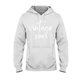 Vintage Version - Personalized Birthday T-shirt And Hoodie