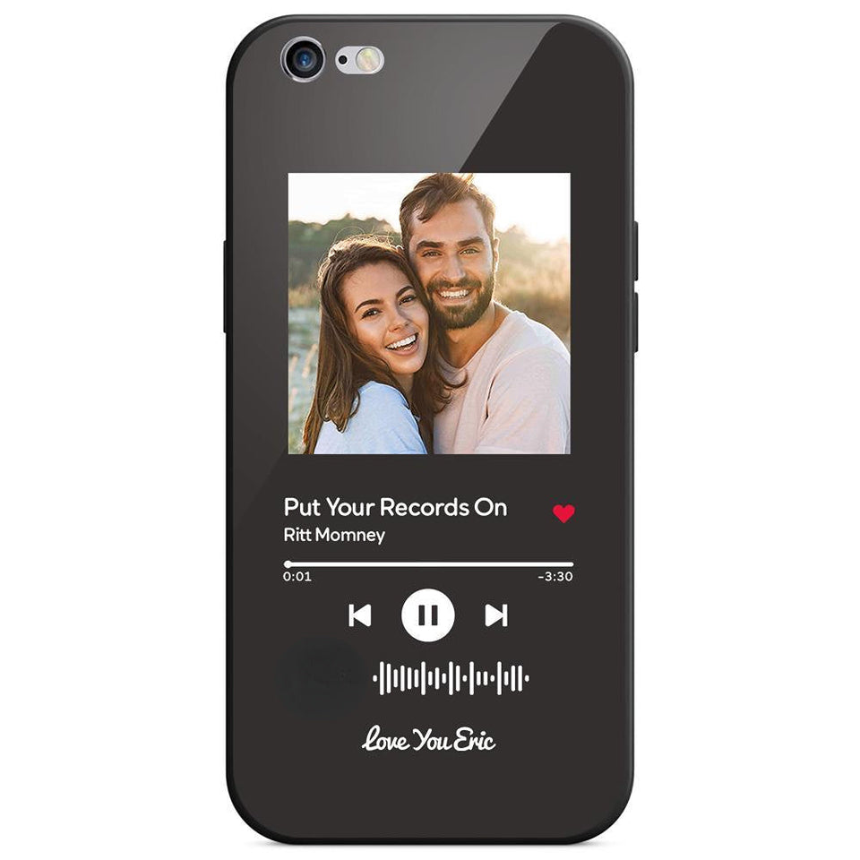 Music Code Song Photo Custom - Personalized Music Code Phone Case