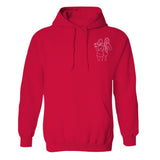 Custom Line Art - Personalized Daughter Embroidered Hoodie