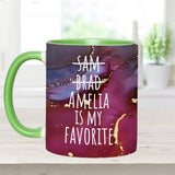 My Favorite Kid - Personalized Mother Accent Mug