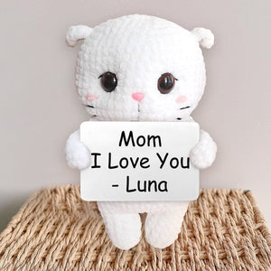Crochet Pets From Real Photo - Gift for cat lovers, dog lover, cat lover - Personalized Hand Knitted Figurine
