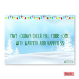 Merry Christmas - Personalized Family Greeting Card