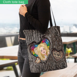 It Takes A Big Heart - Personalized Teacher Tote Bag
