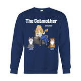 The Catmother - Personalized Cat T-shirt And Hoodie
