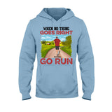 Life Is Better In Running Shoes - Personalized Running T-shirt & Hoodie