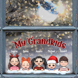 Our Christmas - Personalized Grandma Decal Full