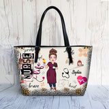 Nurse/CNA/CMA/Doctor... Life - Personalized Nurse Leather Bag