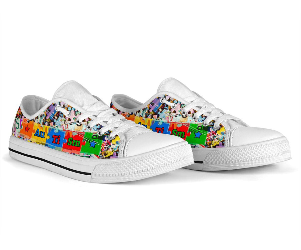 Sensibilisation à l'autisme Chaussures basses 0622