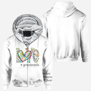 Love Grandma - Personalized Grandma All Over Shirt