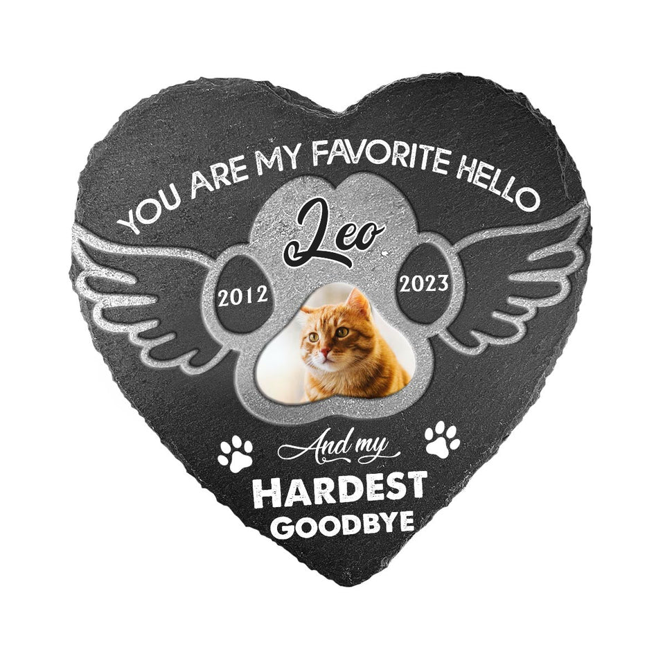 Best Friends Are Never Forgotten - Personalized Dog Heart Shaped Stone