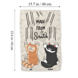 Made From Scratch - Personalized Cat Towel