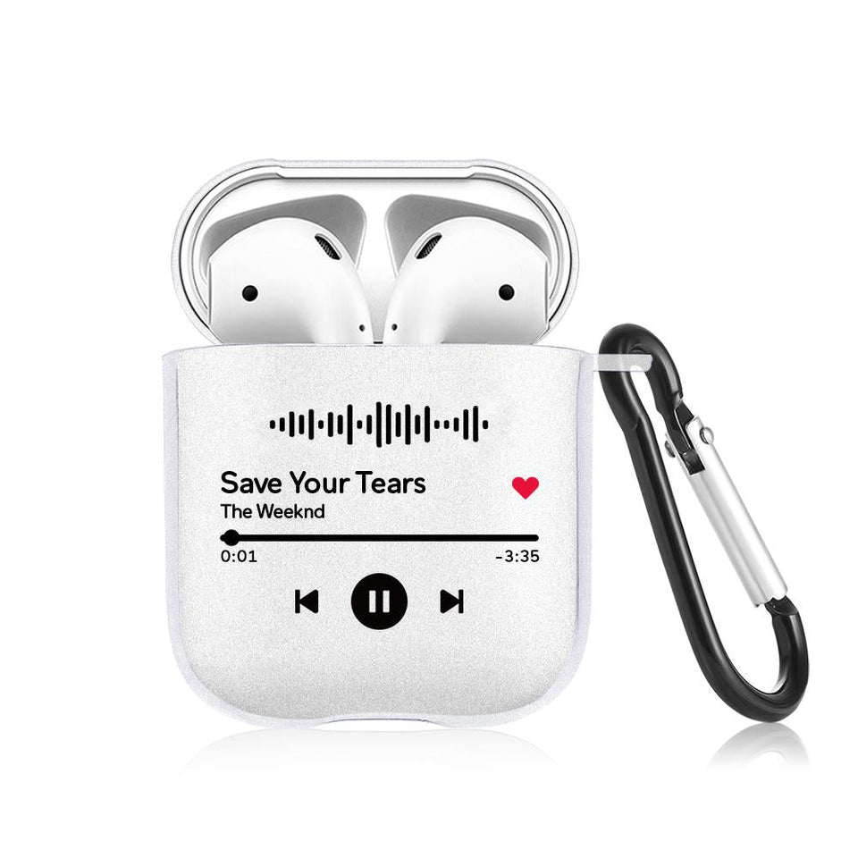 Custom Music Code - gift for anyone - Personalized Airpods 2 Case Cover