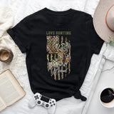 Love Hunting - Personalized Hunting T-shirt And Hoodie