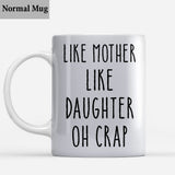 Like Father Like Son - Gift for dad, dad, son - Personalized Mug