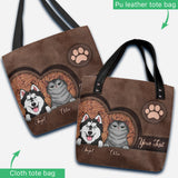 Dog Cat Personalized Cap - Gift for dog lovers, dog lover, cat lover - Personalized Tote Bag