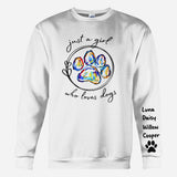 Just A Girl Who Loves Dog - Personalized Dog All Over Shirt