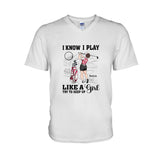 Golf Instruction - Golf gift for her, girlfriend, wife, daughter - Personalized T-shirt And Hoodie