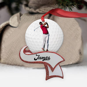 Golf Lover - Personalized Golf Ornament
