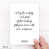 Merry Christmas - Personalized Family Greeting Card