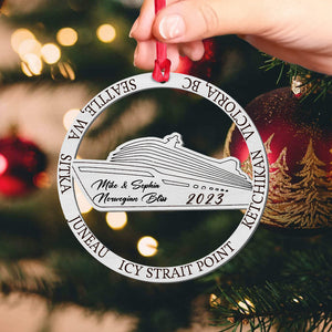 Love Cruising - Personalized Cruising Ornament
