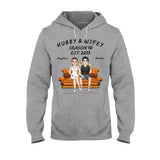 Hubby And Wifey - Personalized Husband And Wife T-shirt And Hoodie