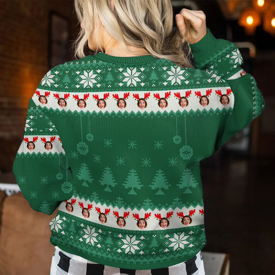 This Is My Ugly Sweater - Personalized Christmas Ugly Sweater