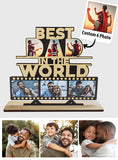 Best DAD In The World - Personalized Father 1 Layered Big Freestanding