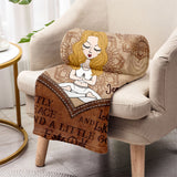 I'm Mostly Peace - Personalized Yoga Blanket