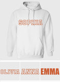Custom Name - Personalized Step Mom Embroidered Hoodie