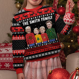 Our Family - Personalized Family Ugly Sweater