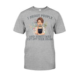 I Shoot People - Personalized Photography T-shirt And Hoodie
