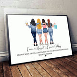Chance Made Us Colleagues - Personalized Colleague Canvas And Poster