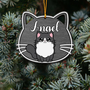 Meowy Christmas - Personalized Cat Ornament