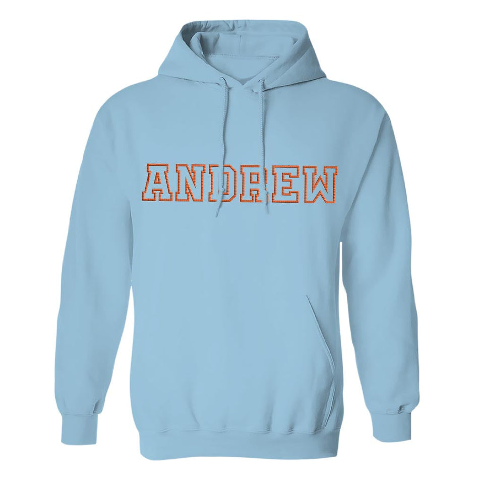 Custom Name - Personalized Son Embroidered Hoodie