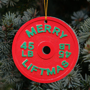Merry Liftmas - Personalized Fitness Ornament
