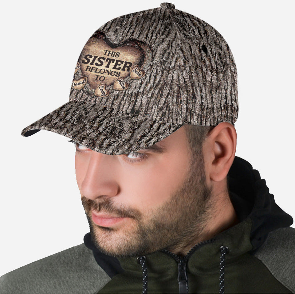 Dad's Heart - Gift for dad, grandma, grandpa, mom, uncle, aunt, brother, sister - Personalized Classic Cap