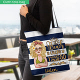 Beach Please - Personalized Sea Lover Tote Bag