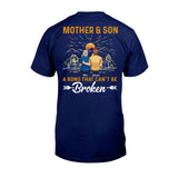 Mother & Son A Bond That Can't Be Broken - Personalized Mother T-shirt And Hoodie