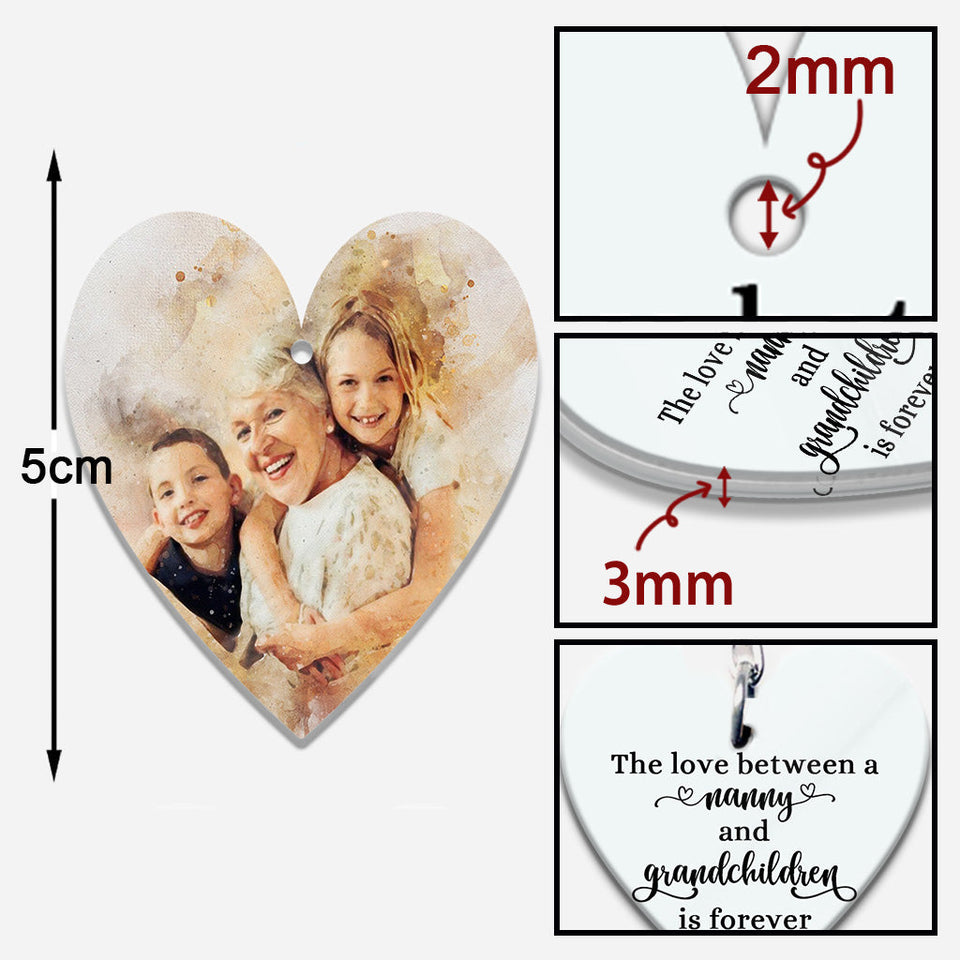 Forever Love - Personalized Grandma Keychain
