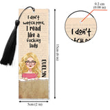 I Don't Watch P - Personalized Book Bookmark (Printed On Both Sides)